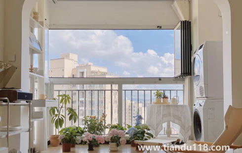 開放式陽(yáng)臺(tái)能裝電動(dòng)晾衣架嗎(開放式陽(yáng)臺(tái)要不要鋪過(guò)門石)(圖2) 開放式陽(yáng)臺(tái)能裝電動(dòng)晾衣架嗎2