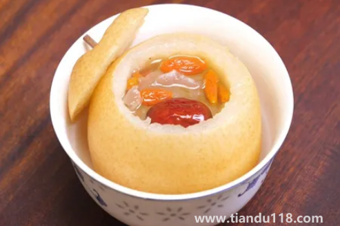 煮梨水用開(kāi)水還是冷水(煮梨水的做法)(圖2) 煮梨水用開(kāi)水還是冷水2