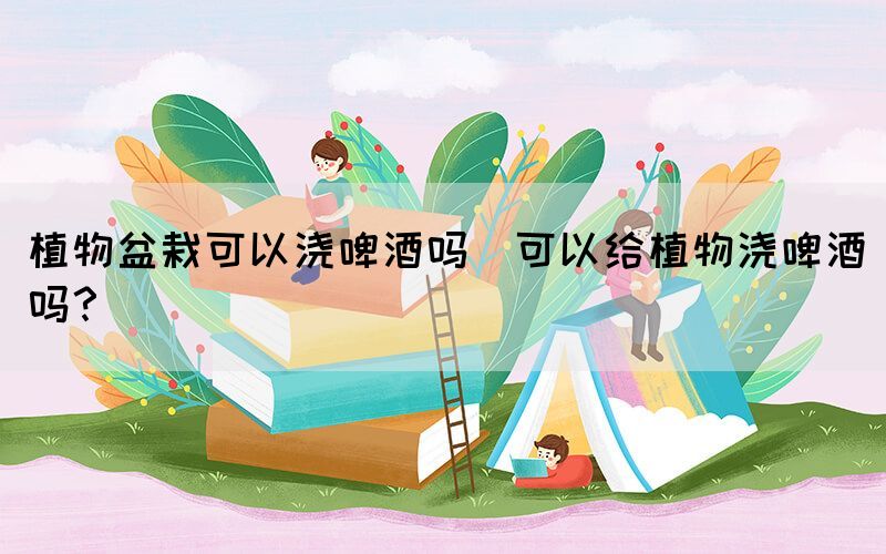 植物盆栽可以澆啤酒嗎(可以給植物澆啤酒嗎？)
